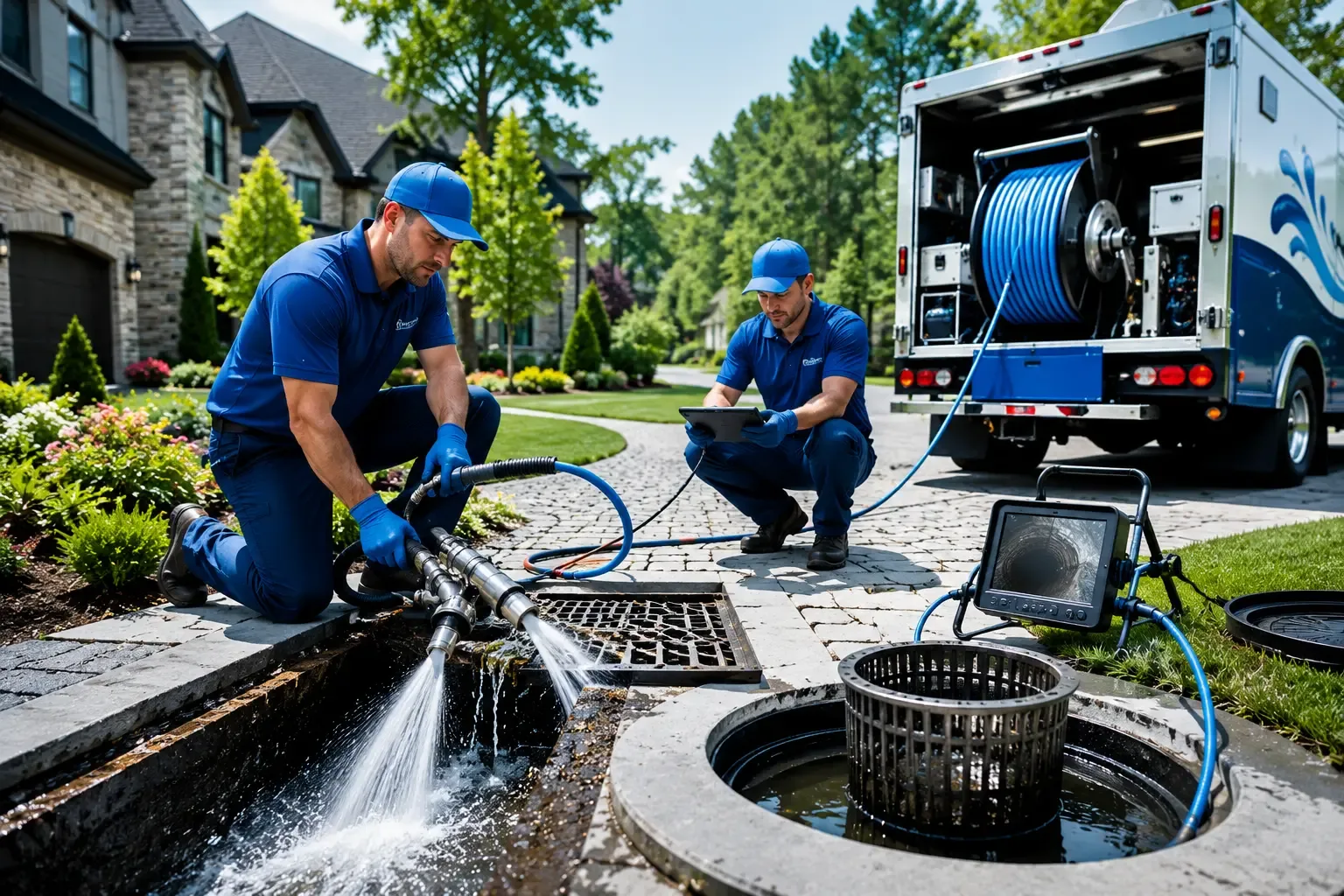 Local outdoor drain cleaning professionals in Cylinder, IA